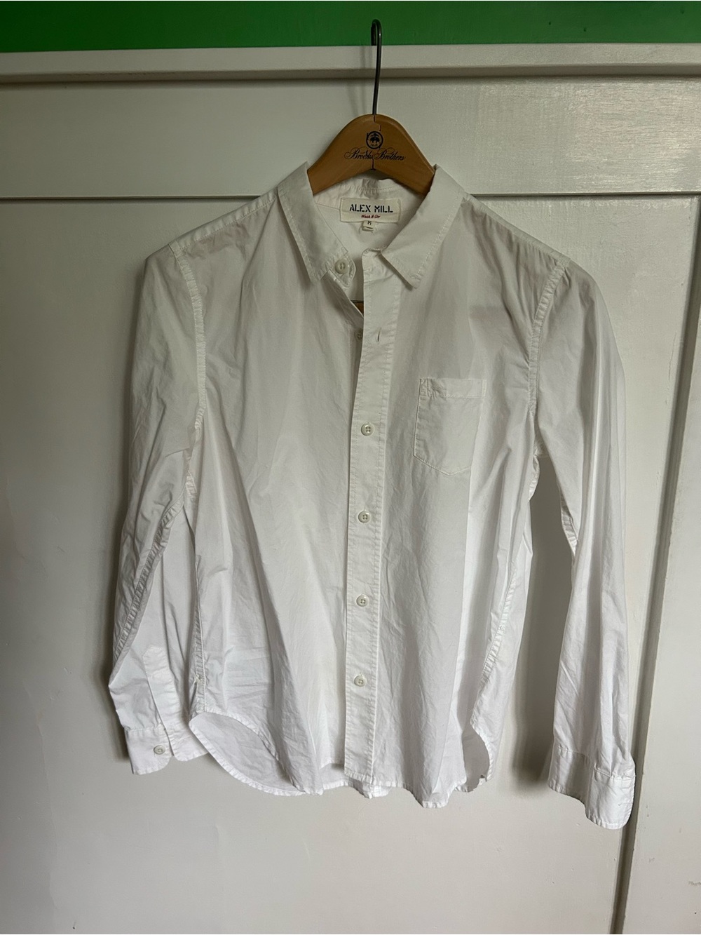 Alex Mill White Button-Down Shirt
